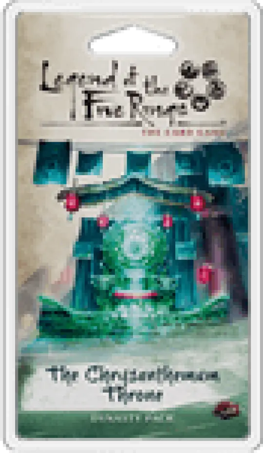 Portada Legend of the Five Rings: The Card Game – The Chrysanthemum Throne Erik Dahlman (I)