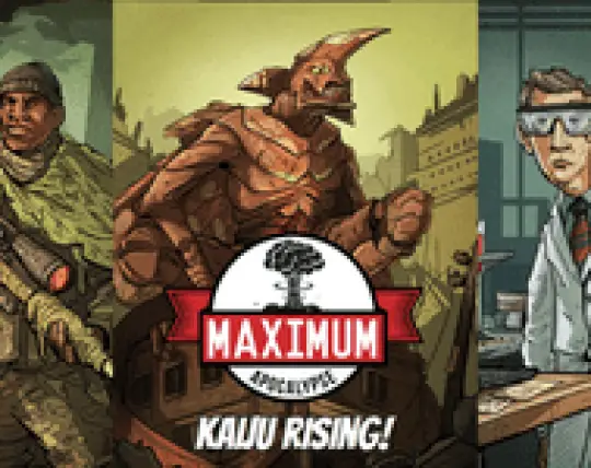 Portada Maximum Apocalypse: Kaiju Rising 
