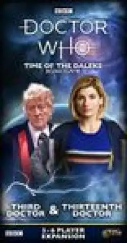 Portada Doctor Who: Time of the Daleks – Third Doctor & Thirteenth Doctor