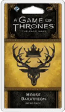 Portada A Game of Thrones: The Card Game (Second Edition) – House Baratheon Intro Deck