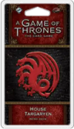 Portada A Game of Thrones: The Card Game (Second Edition) – House Targaryen Intro Deck